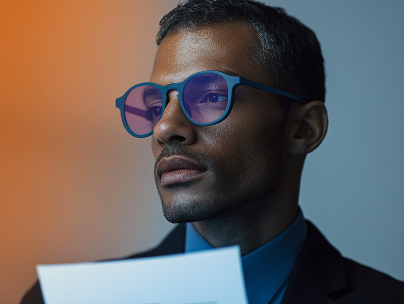 Professioneller Finanzberater bei der Beratung